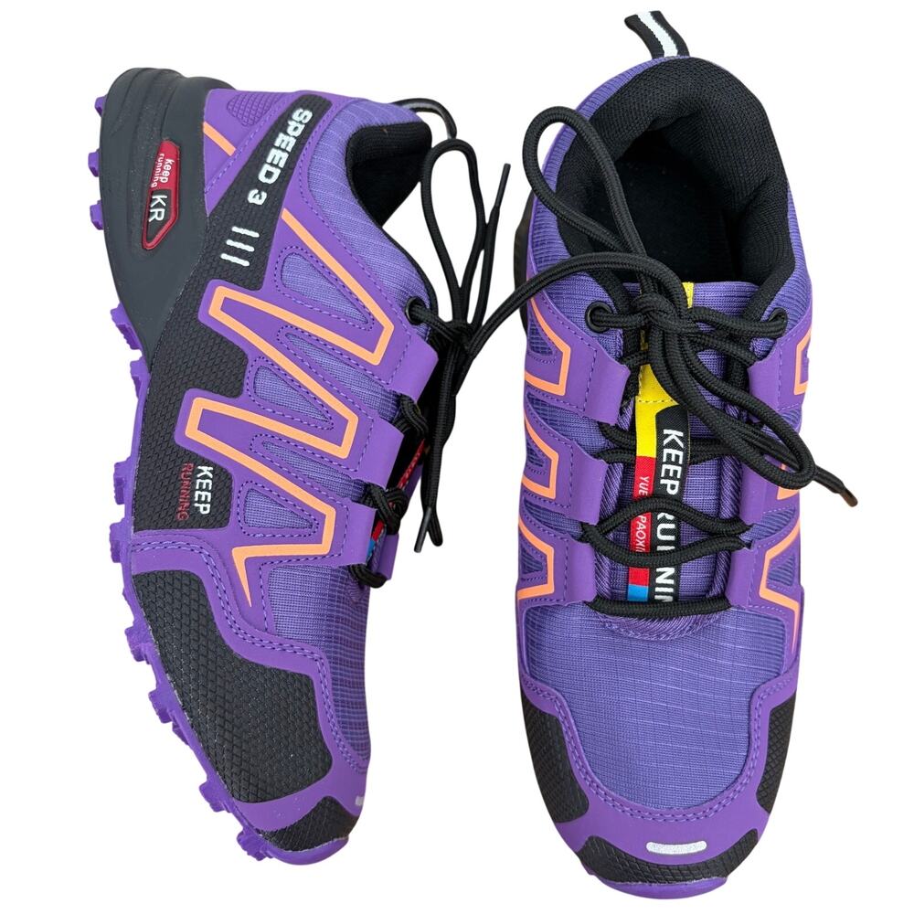 Keep Running KR Speed 3 Women's Purple Sports Trainers Shoes EU Size 40/W 9